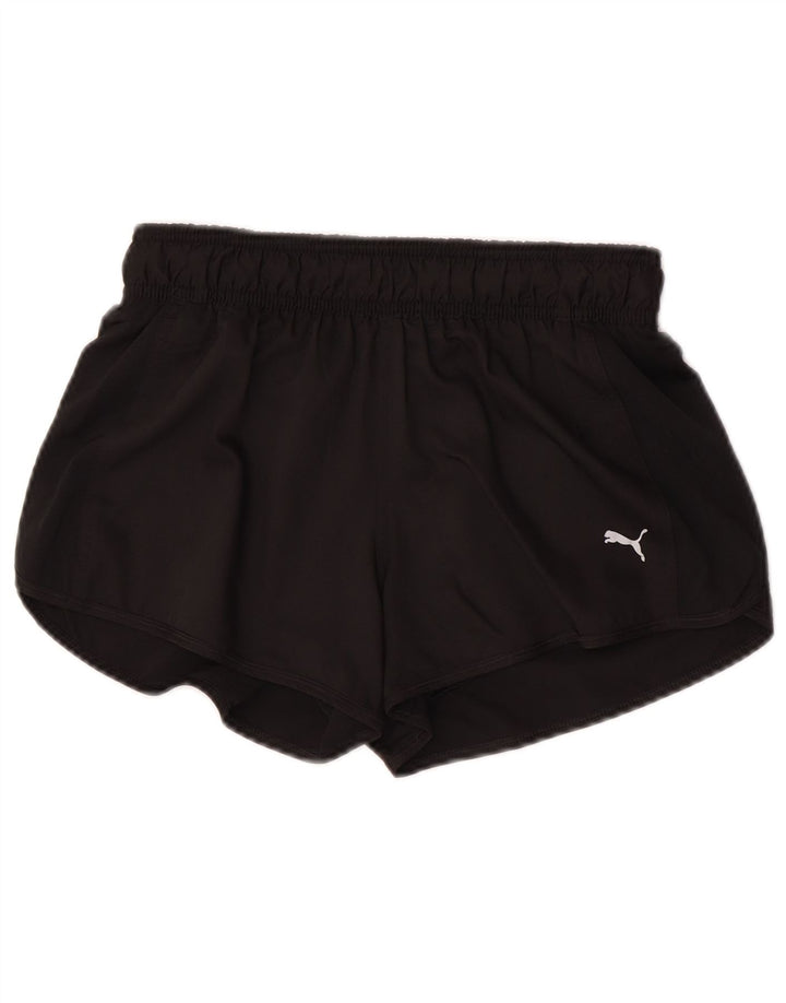 Pantaloncini sportivi Puma da donna UK 10 piccoli neri