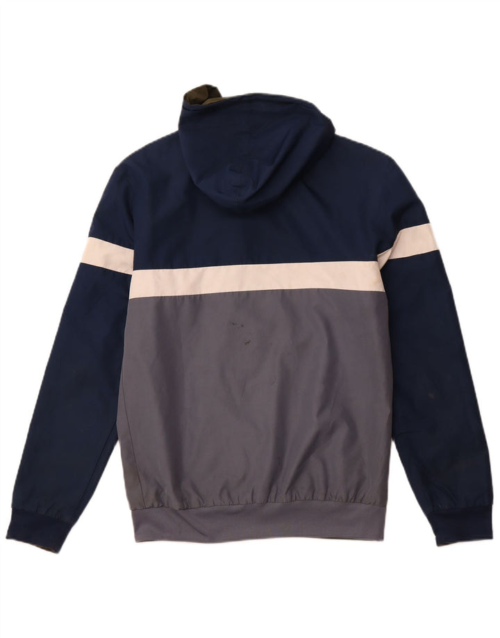 Giacca sportiva reversibile da uomo ADIDAS con cappuccio XS poliestere kaki