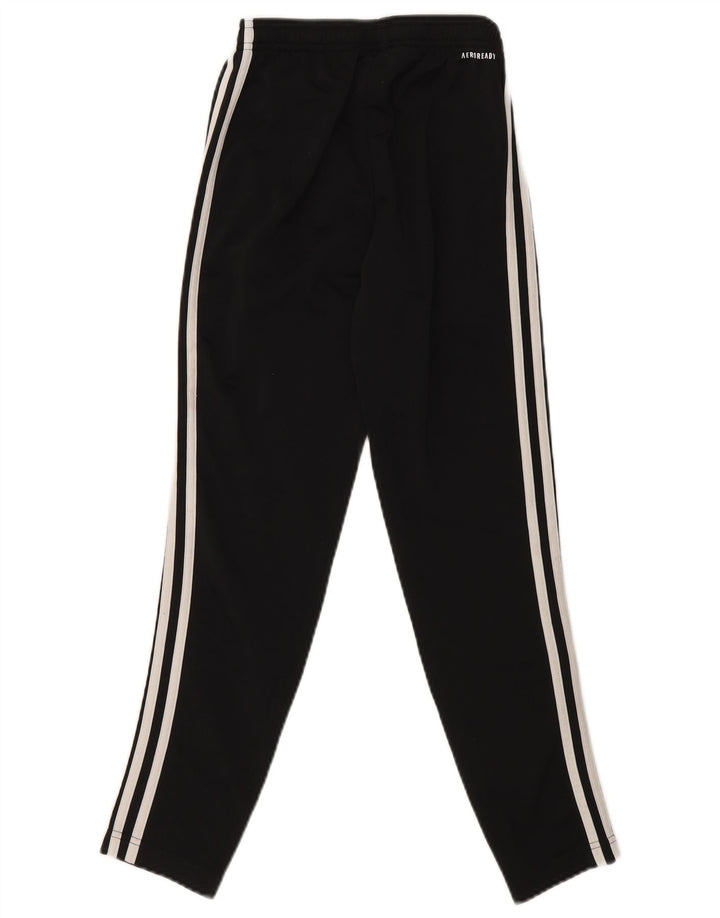Pantaloni da tuta ADIDAS Aeroready da ragazzo 11-12 anni in poliestere nero
