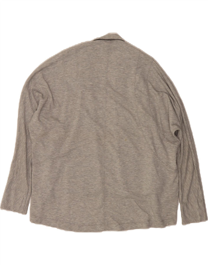 EDDIE BAUER Womens Open Cardigan Sweater UK 14 Medium Grey Flecked Vintage Eddie Bauer and Second-Hand Eddie Bauer from Messina Hembry 