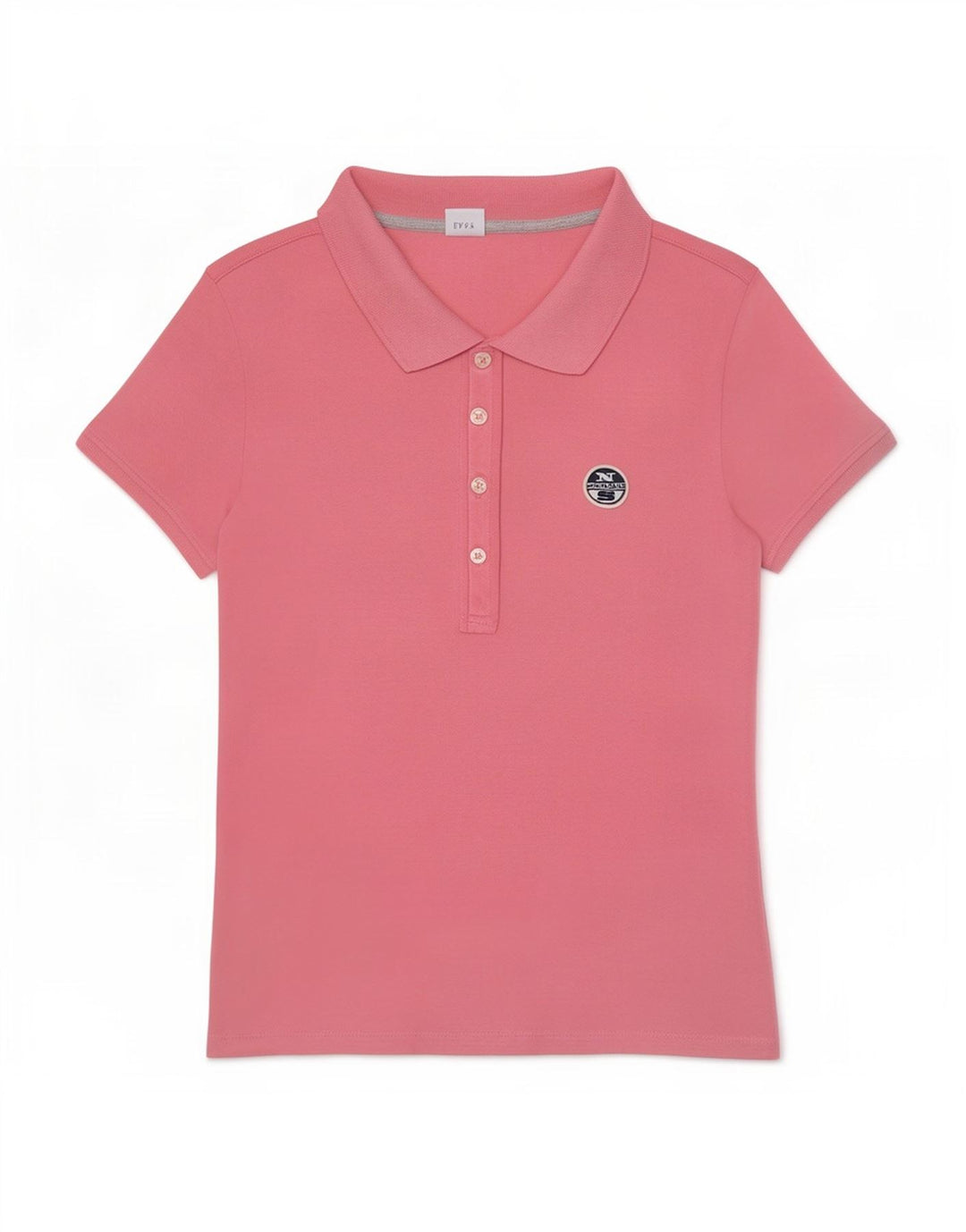 Polo da donna North Sails UK 12 rosa medio