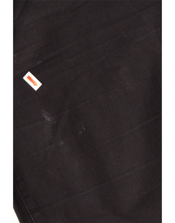 Jeans affusolati da donna ARMANI W29 L27 cotone nero