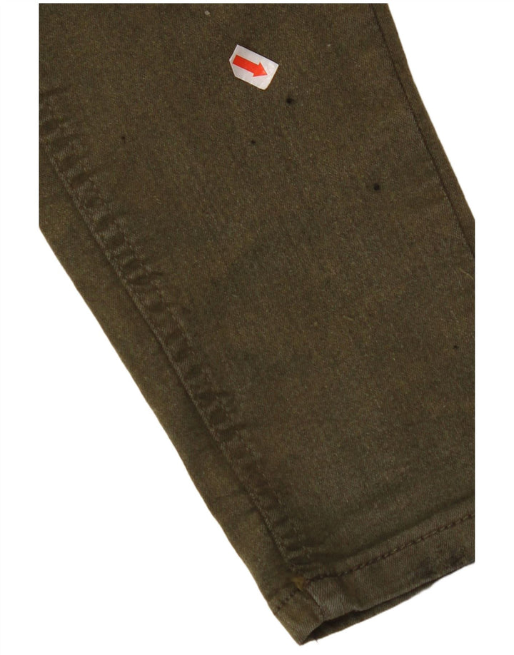 Jeans Jegging da donna FAT FACE UK 10 Small W28 L28 Cotone verde