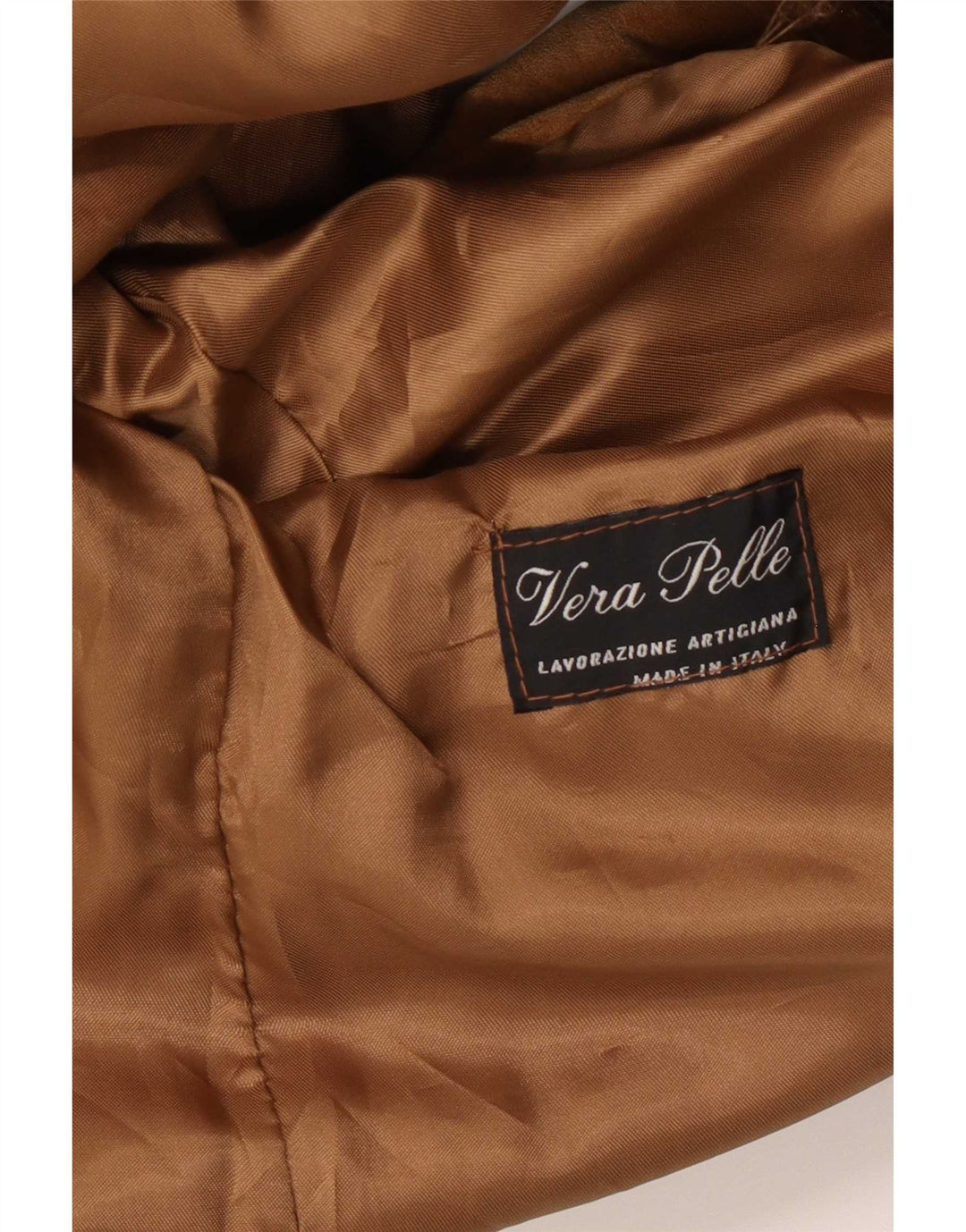 Giacca vintage da donna in pelle scamosciata IT 48 XL in pelle beige