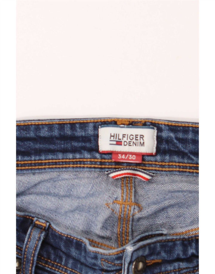 Tommy Hilfiger Uomo Jeans Bootcut W34 L30 Blu