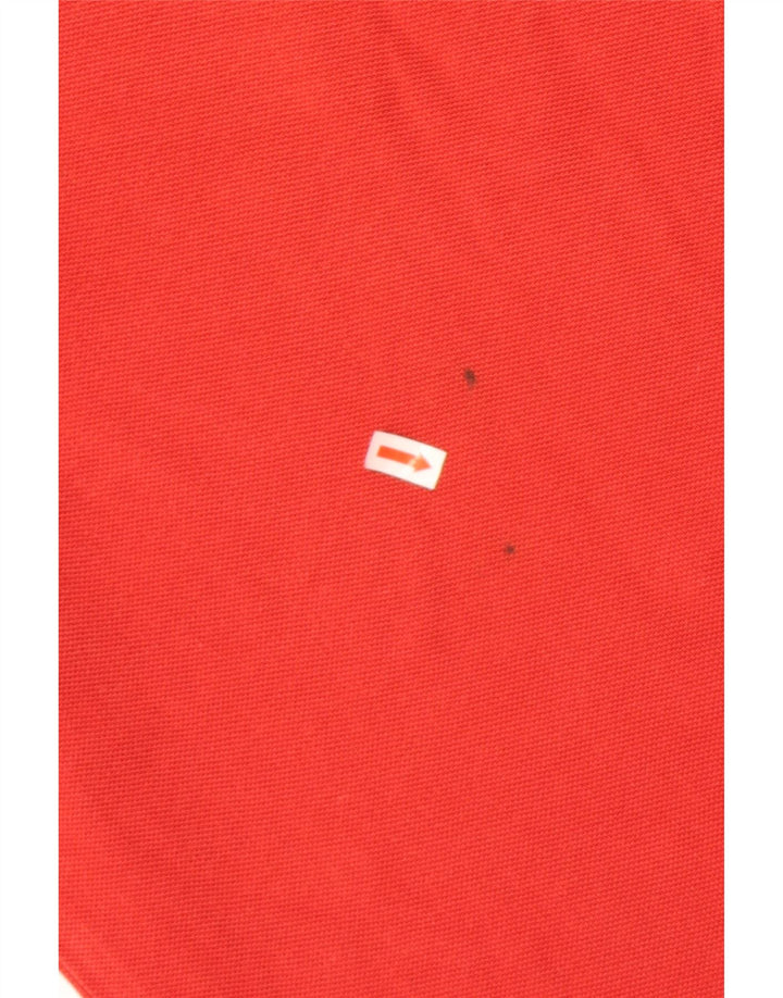 Polo da uomo Tommy Hilfiger grande rossa in cotone