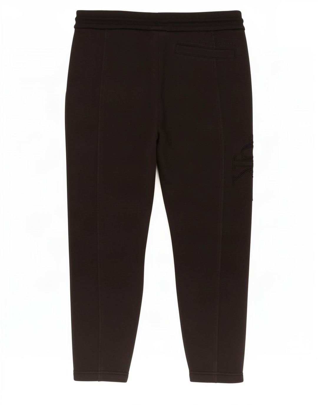 Pantaloni da tuta da uomo Calvin Klein Jeans in cotone nero medio