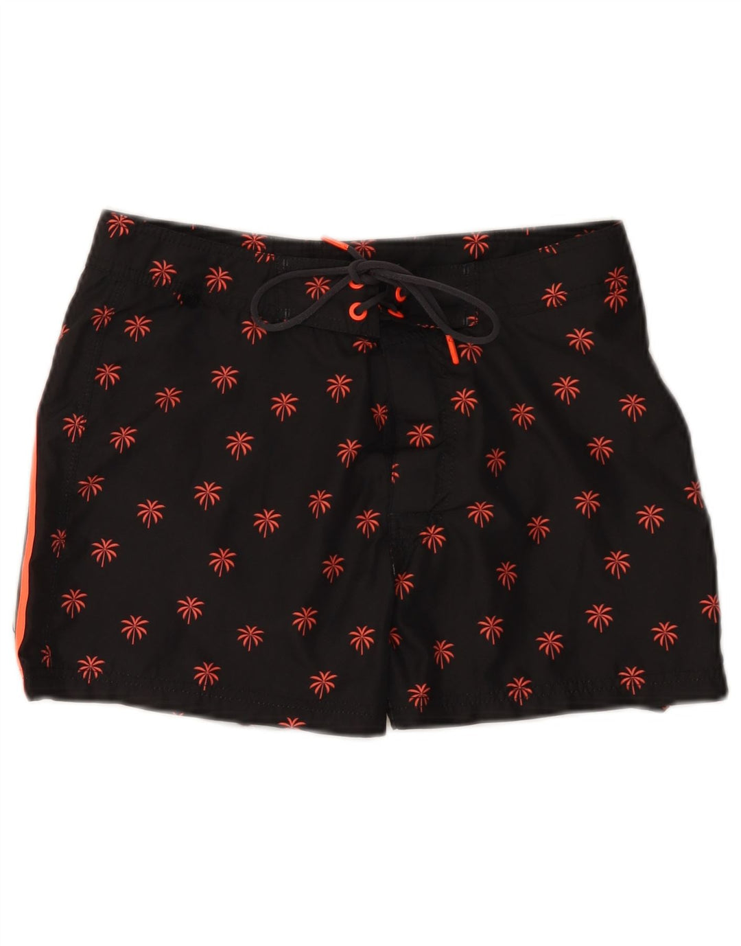 Pantaloncini da bagno da uomo Sundek Poliestere floreale nero medio