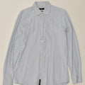 HUGO BOSS Mens Slim Fit Shirt Size 39 15 1/2 Medium Blue Cotton | Vintage Hugo Boss | Thrift | Second-Hand Hugo Boss | Used Clothing | Messina Hembry 