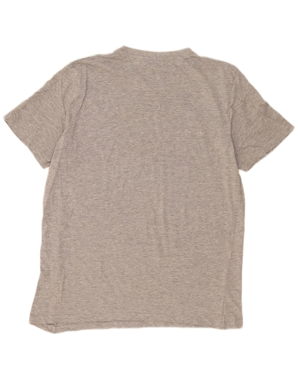 T-shirt Umbro da uomo grande grande grigia