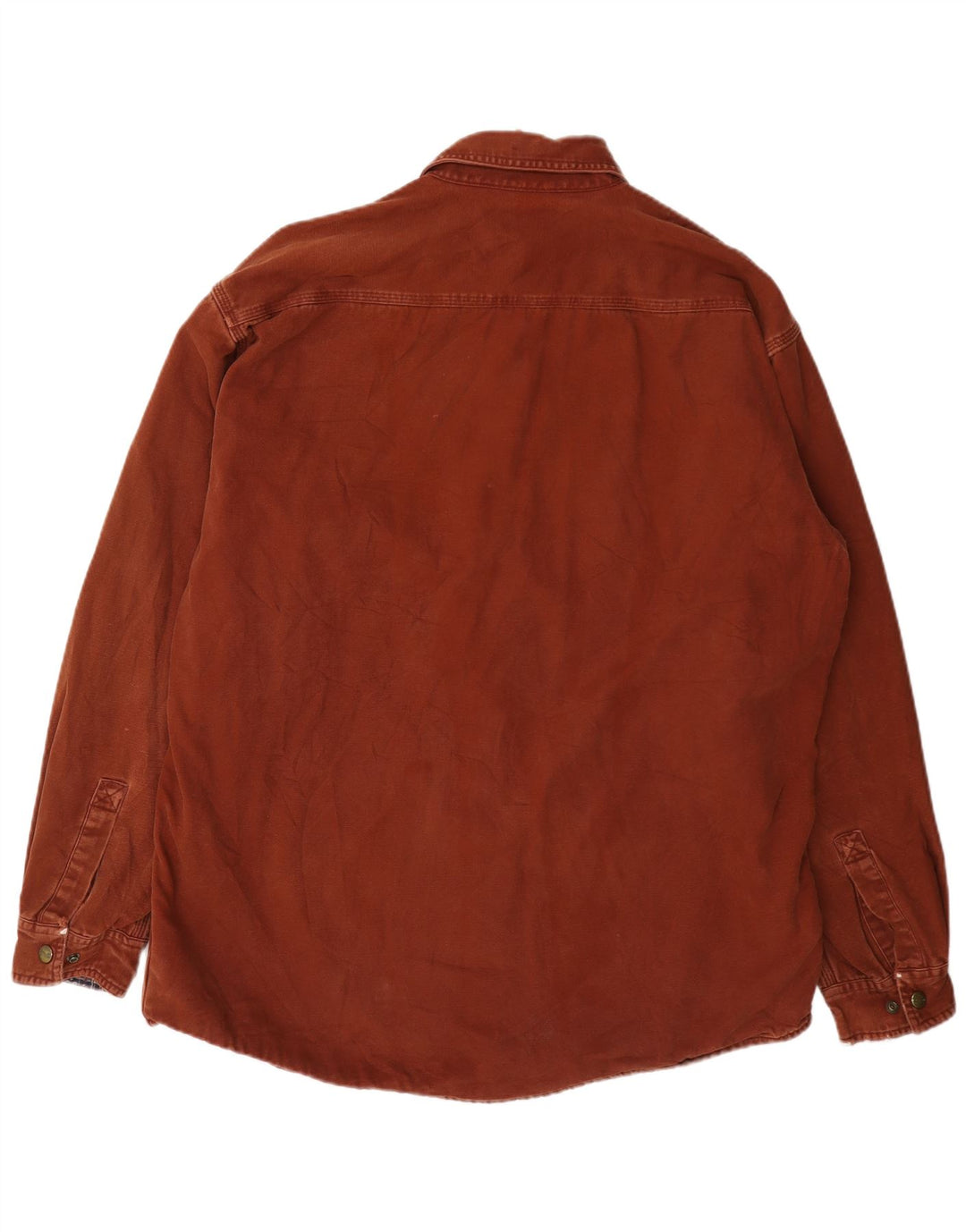 Camicia da boscaiolo da uomo Carhartt grande in cotone marrone