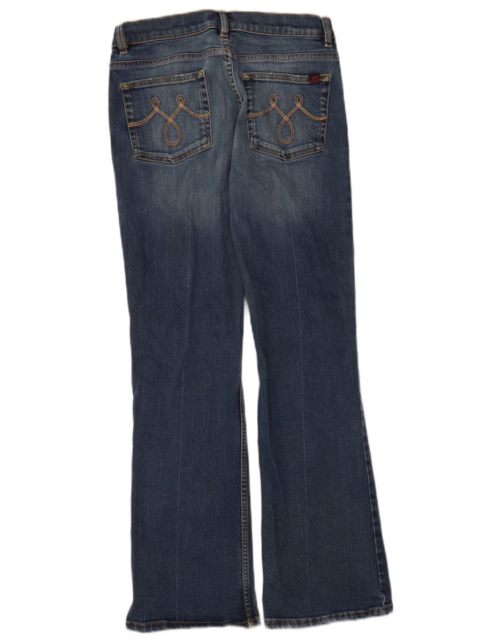 Jeans bootcut da donna Oasis UK 10 piccoli W30 L28 cotone blu