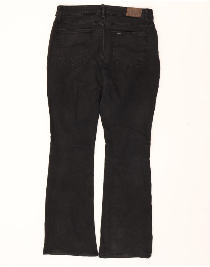 LEE Womens Mid Rise Regular Fit Bootcut Jeans W30 L28 Black Vintage Lee and Second-Hand Lee from Messina Hembry 