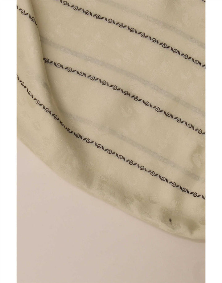 Camicia vintage da uomo a righe larghe beige
