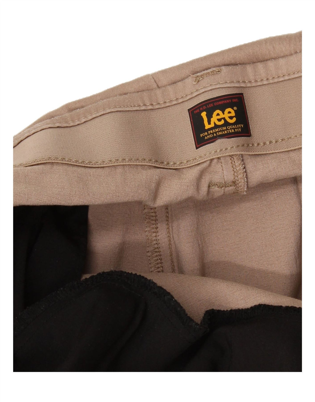 LEE Mens Slim Chino Trousers W42 L30 Beige Vintage Lee and Second-Hand Lee from Messina Hembry 