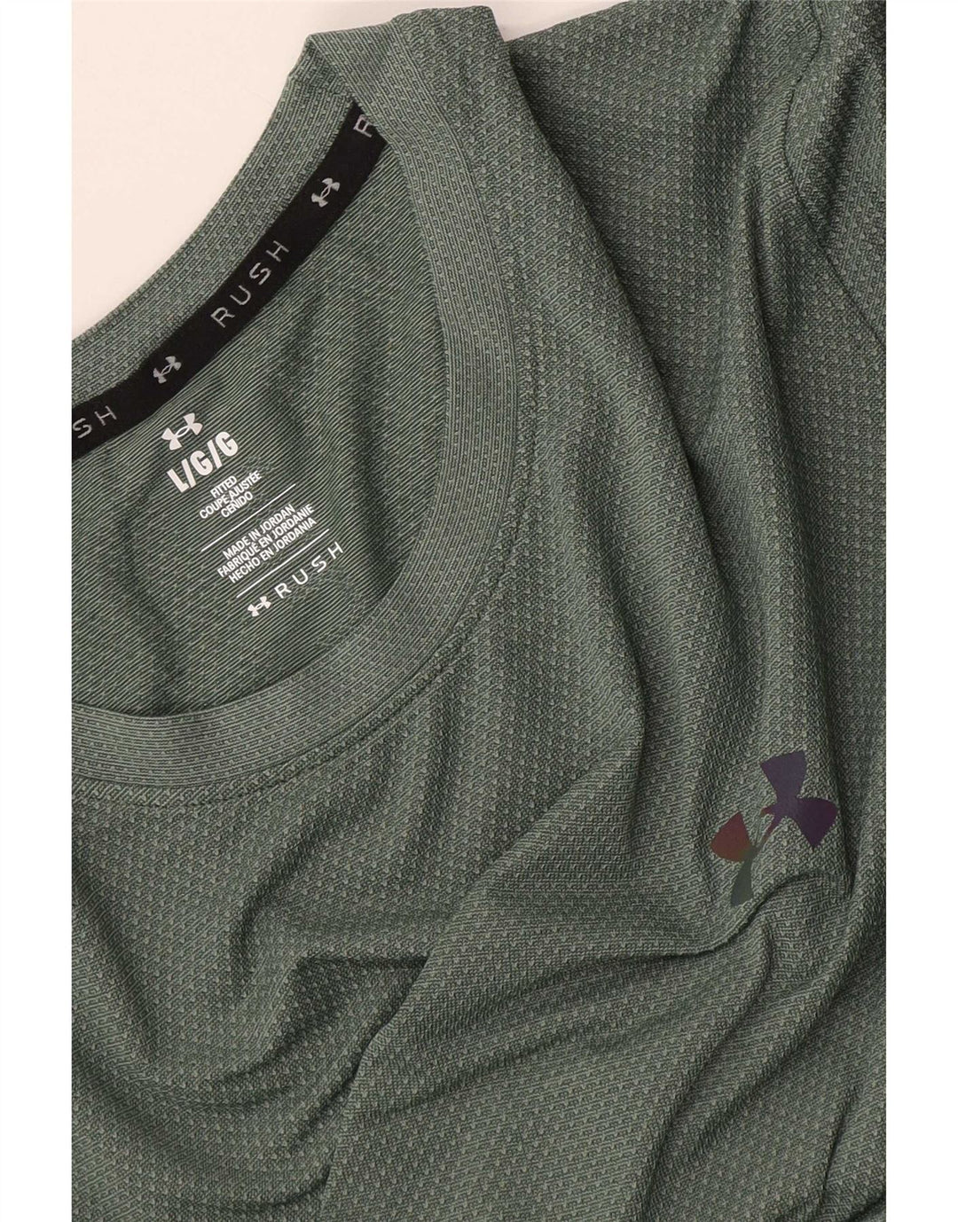 Maglietta da uomo Under Armour Top grande verde