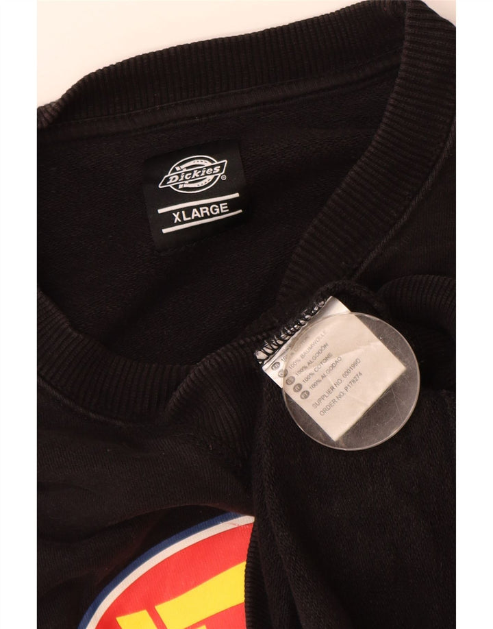 Dickies Felpa grafica da uomo Maglione XL Cotone nero