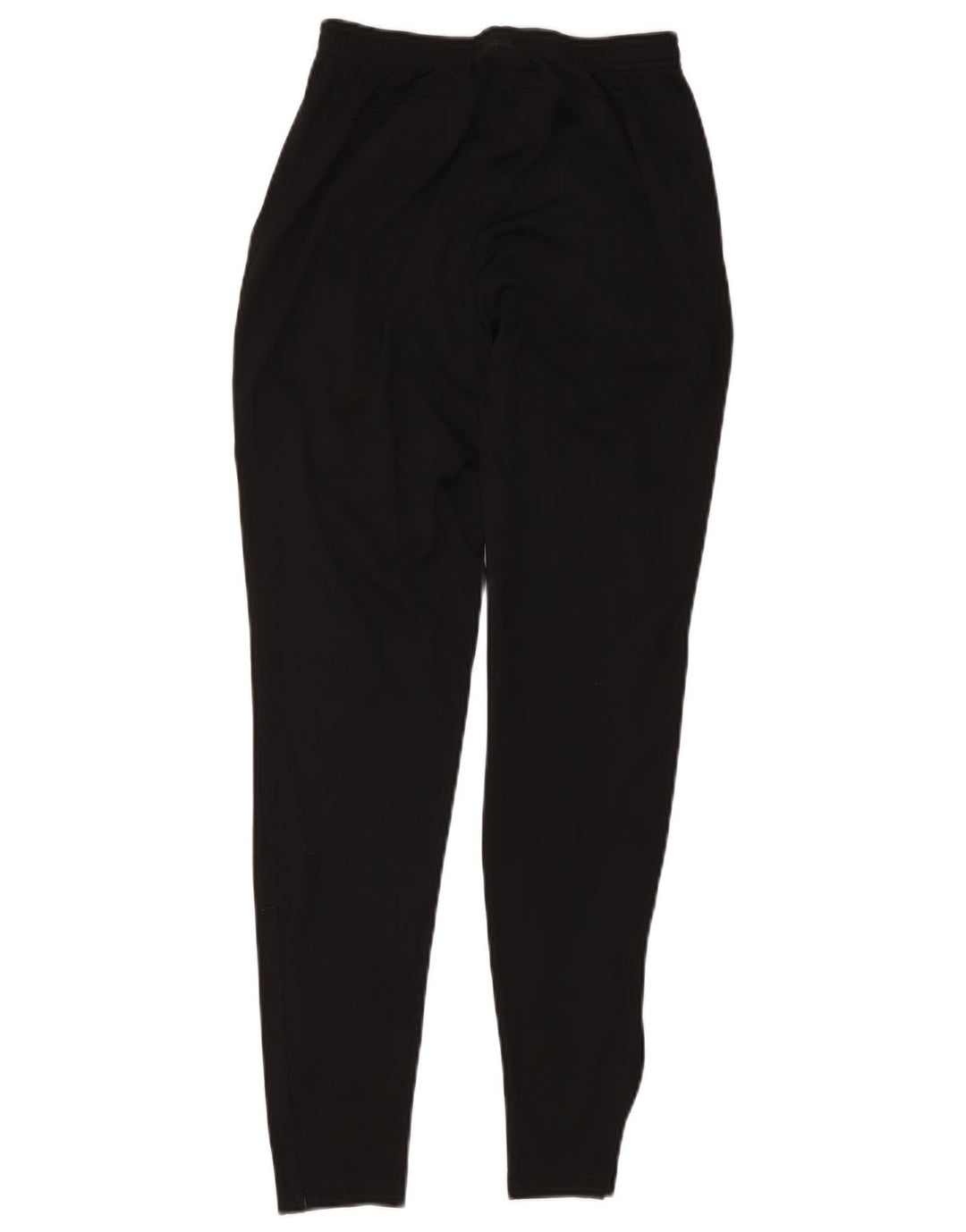 Pantaloni da tuta con grafica Nike Dri Fit da donna UK 8 Small Poliestere nero