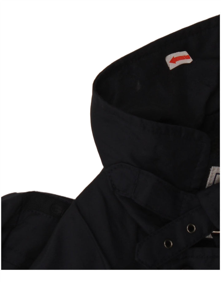 GEOX RESPIRA Giacca da uomo Utility UK 36 Small Blu Navy Poliammide