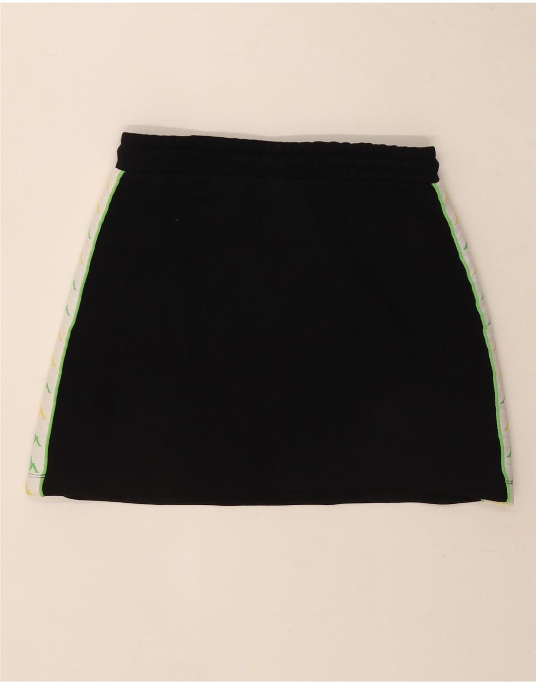 Gonna grafica da donna Kappa UK 14 Cotone color block medio nero
