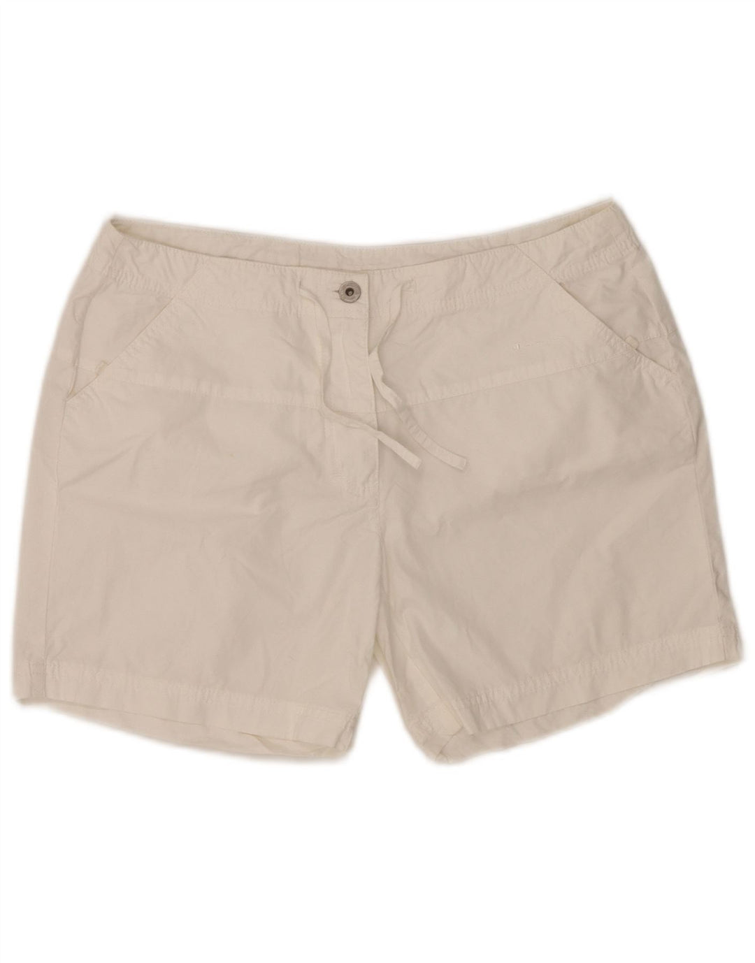Pantaloncini casual da donna Champion grandi W32 in cotone bianco