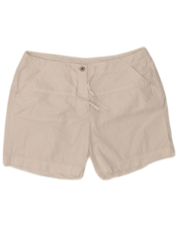 Pantaloncini casual da donna Champion grandi W32 in cotone bianco