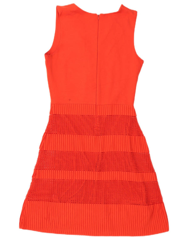 Abito a trapezio senza maniche da donna French Connection UK 12 Arancione medio