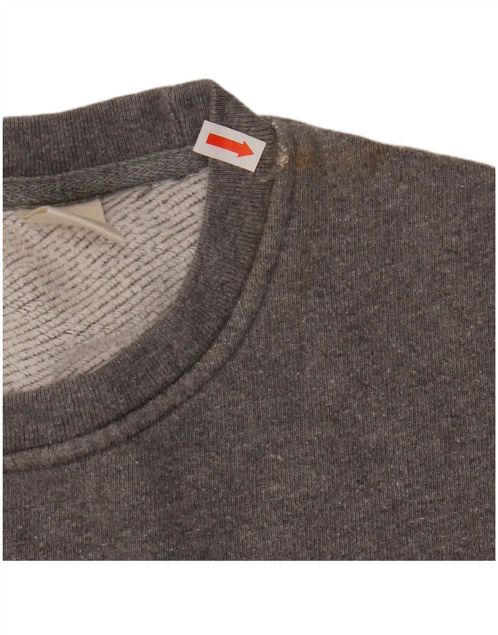 Felpa grafica da uomo Levi's, maglione XL, cotone grigio