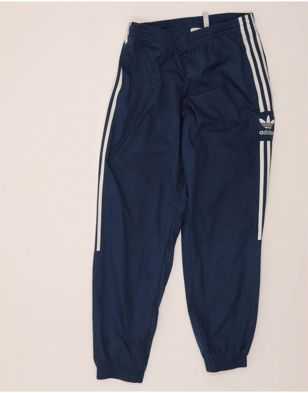 Pantaloni da tuta da uomo Adidas Joggers medi in poliestere blu navy