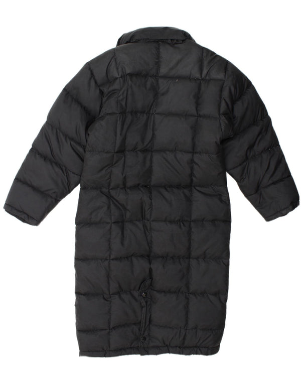 L'EQUIPE Womens Hooded Padded Coat UK 10 Small Black