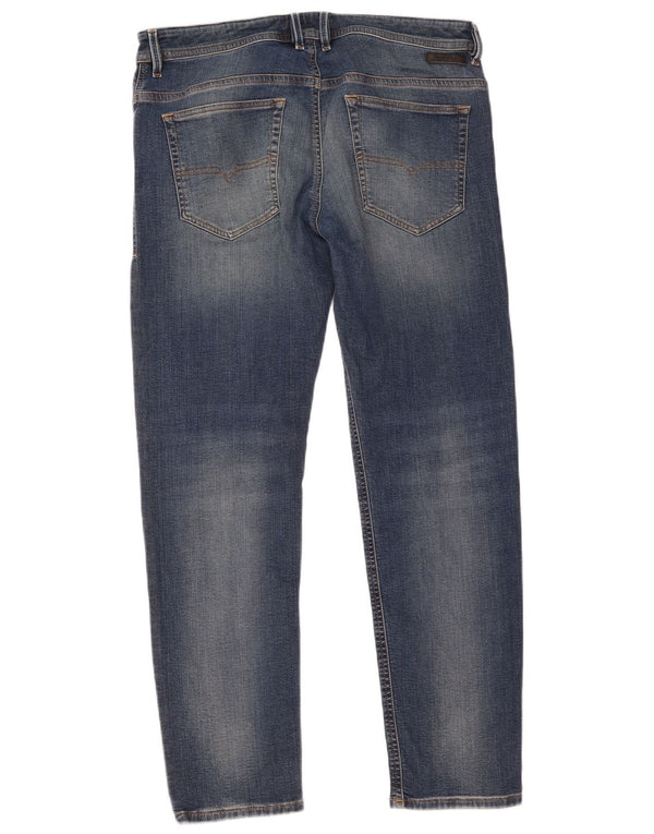 Jeans slim da uomo Diesel W36 L31 cotone blu