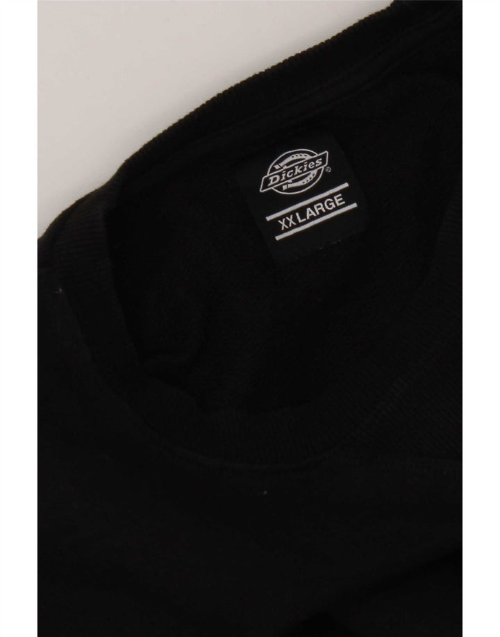 Dickies Felpa da Uomo Maglione 2XL Cotone Nero