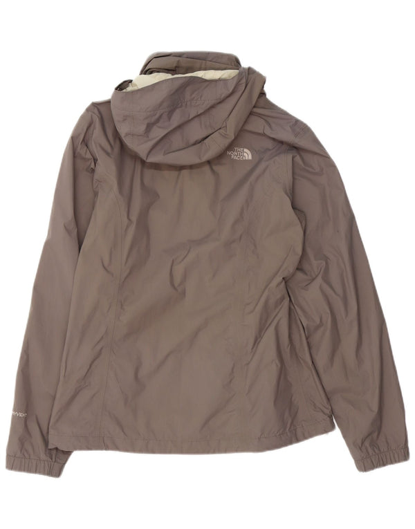 THE NORTH FACE Giacca antipioggia da donna Hyvent con cappuccio UK 14 Grigio medio