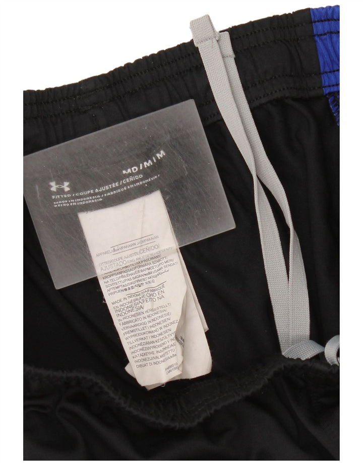 Pantaloni da tuta da uomo Under Armour poliestere nero medio