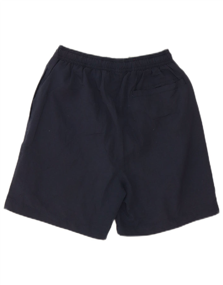 Pantaloncini da bagno da uomo Reebok medio blu navy in poliestere