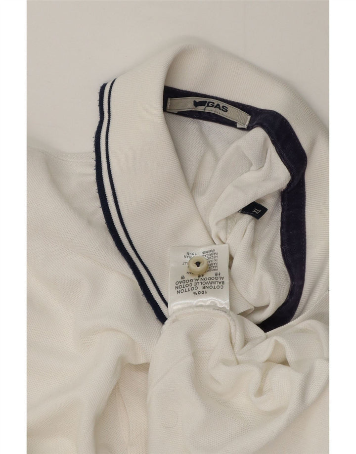 Polo Uomo Gas XL Cotone Bianco