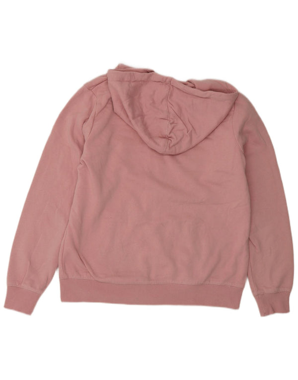 Crew Clothing Maglione con cappuccio e zip vestibilità regolare da donna UK 12 Rosa medio