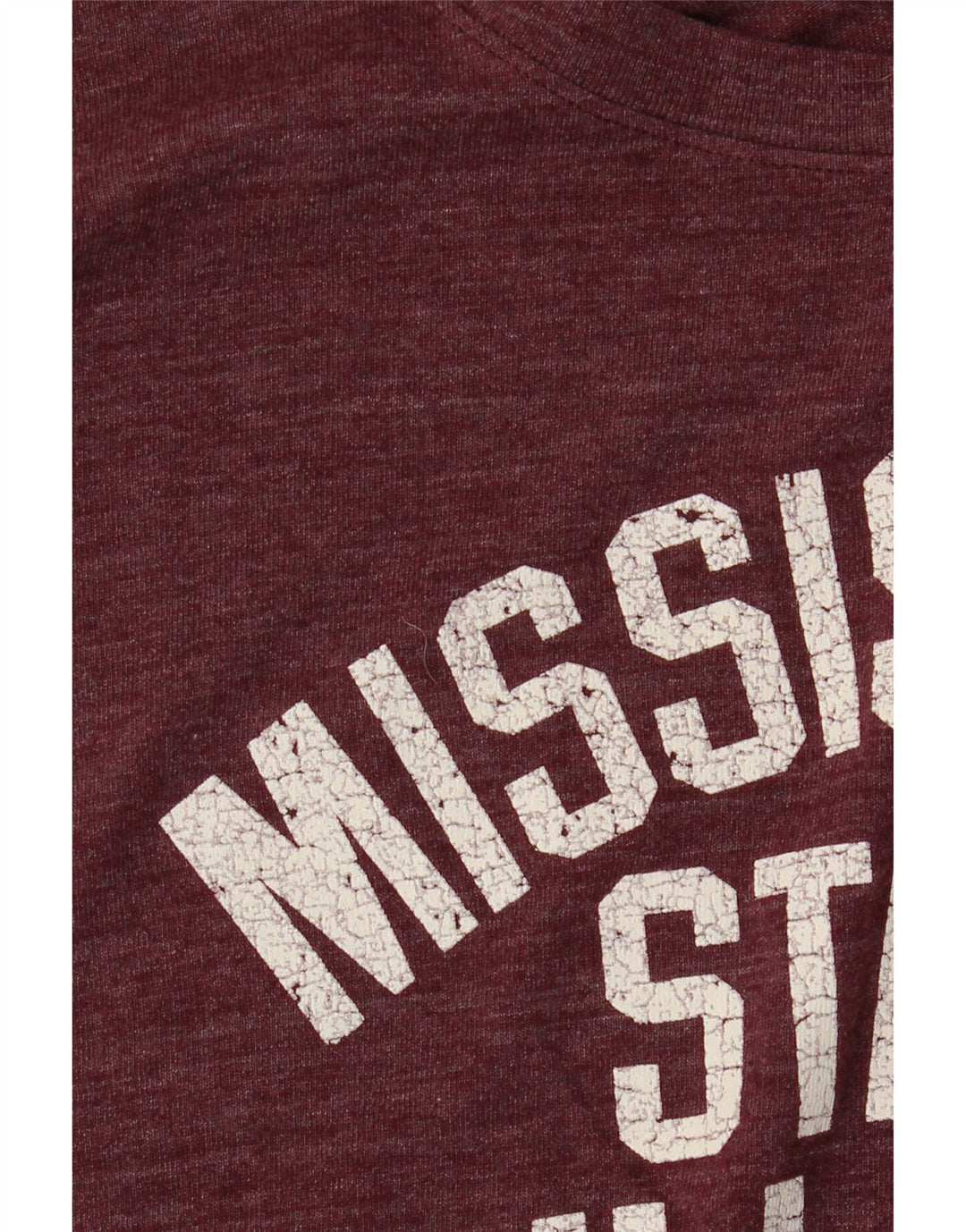 Maglietta grafica da uomo Adidas manica lunga bordeaux medio