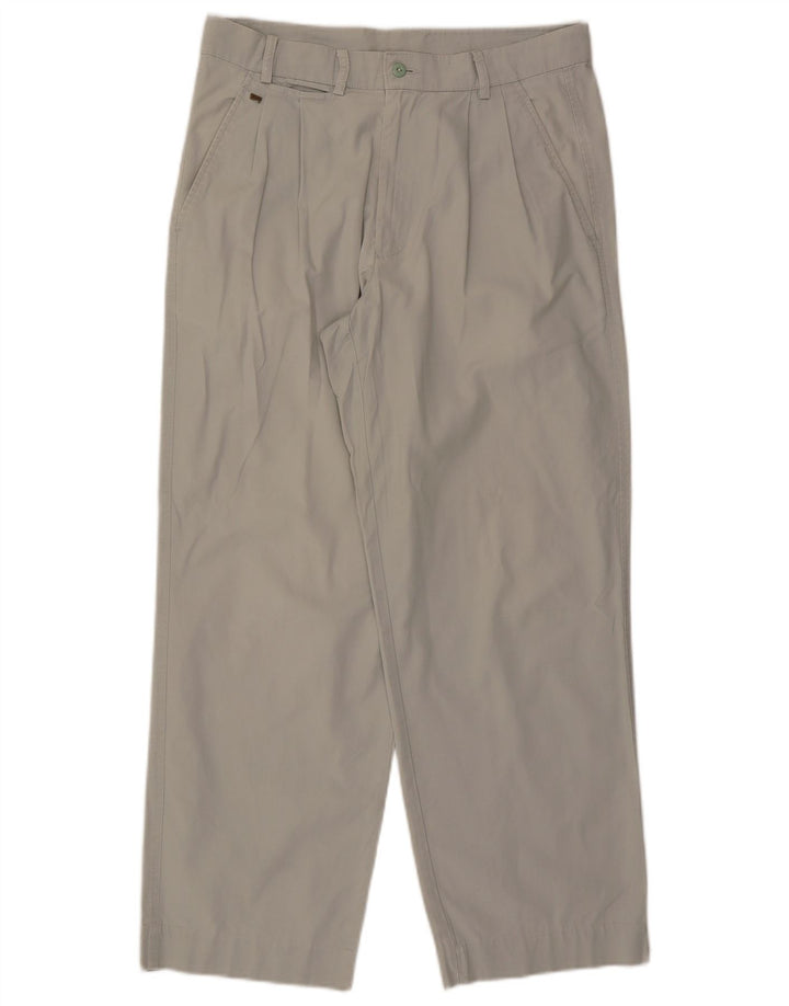Pantaloni chino con pegging da donna Carrera grandi W32 L28 grigi