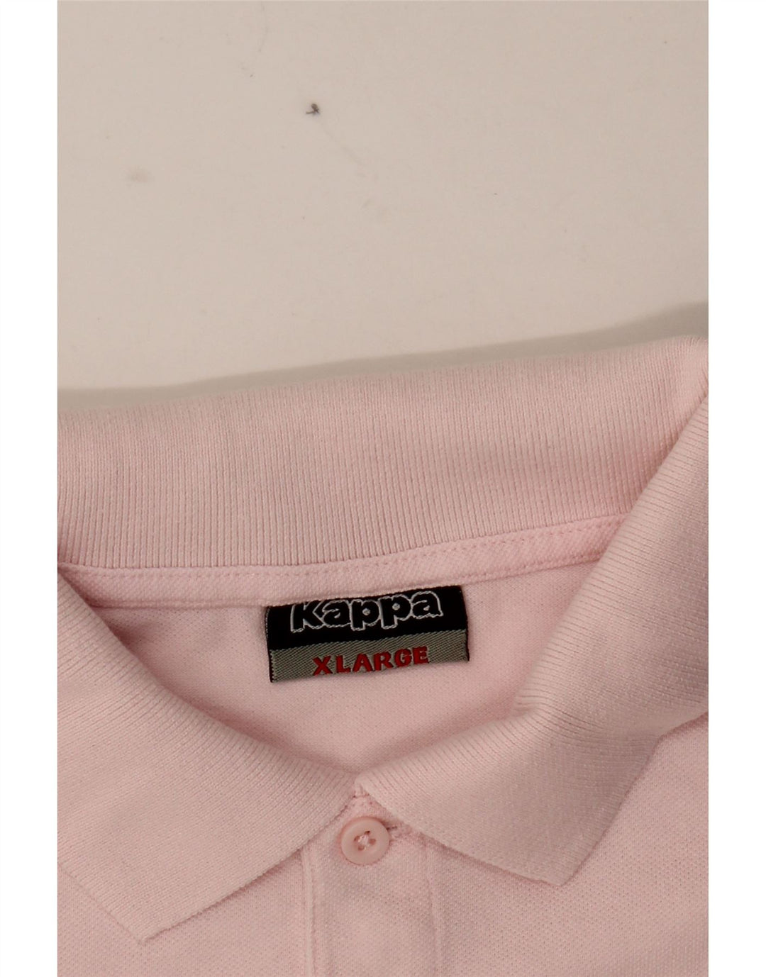 KAPPA Mens Polo Shirt XL Pink Cotton Vintage Kappa and Second-Hand Kappa from Messina Hembry 