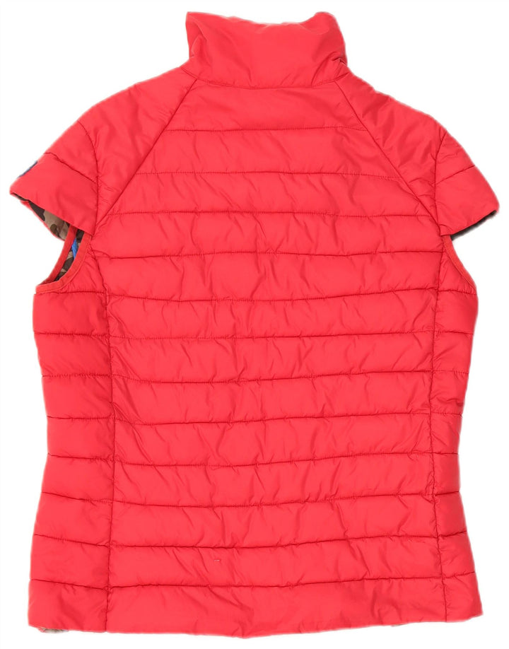 Gilet imbottito da donna Invicta UK 16 grande rosso in poliammide