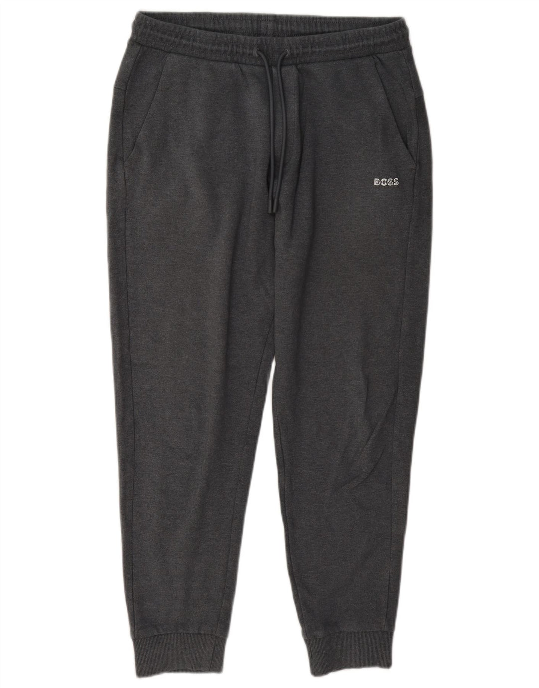 Pantaloni da tuta da uomo Hugo Boss Joggers piccoli in cotone grigio