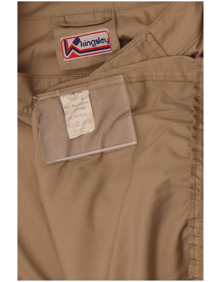 Giubbotto bomber da uomo Kingsley UK 38 Poliestere beige medio