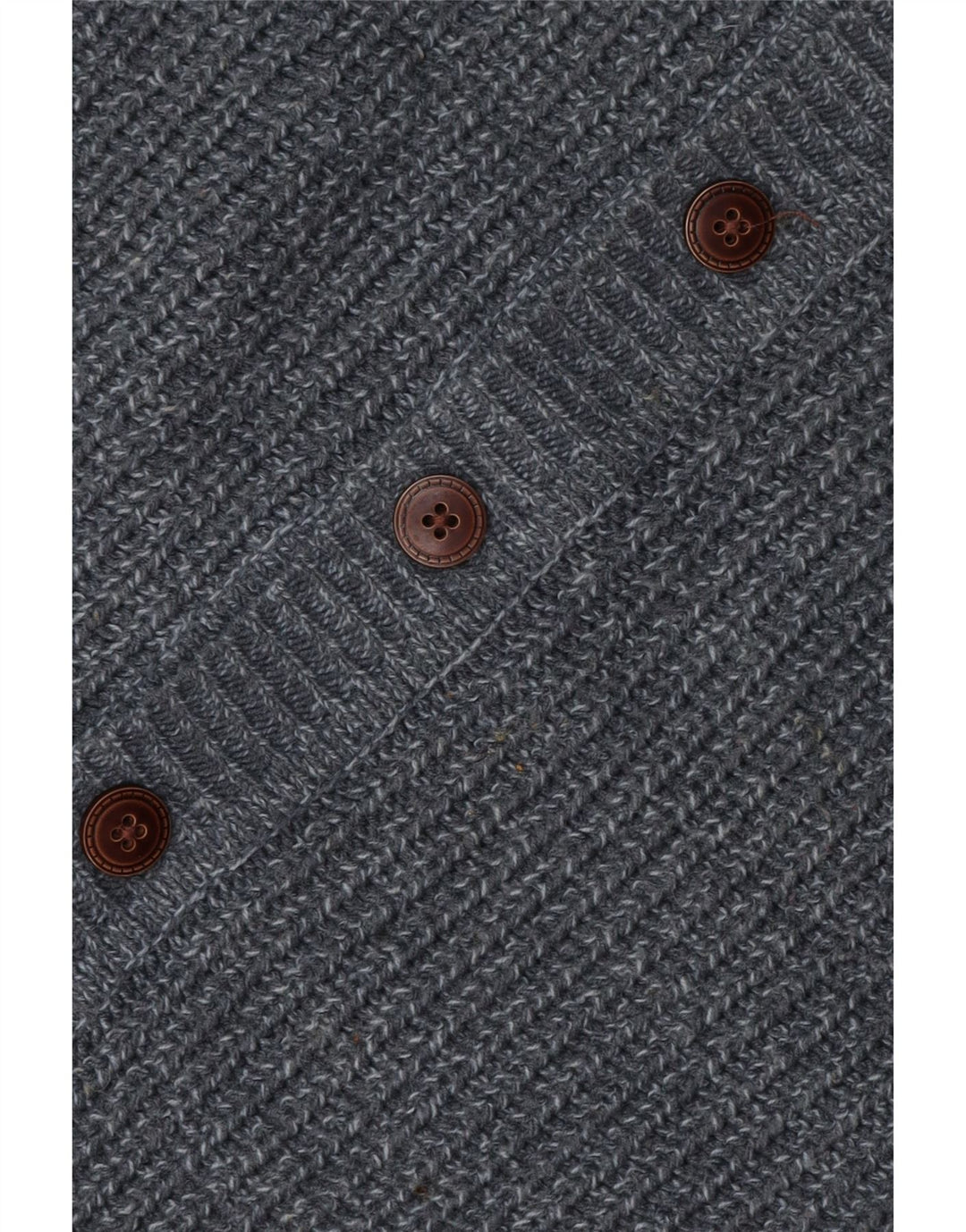 Maglione cardigan da donna Marks & Spencer UK 10 Piccolo acrilico chiazzato grigio