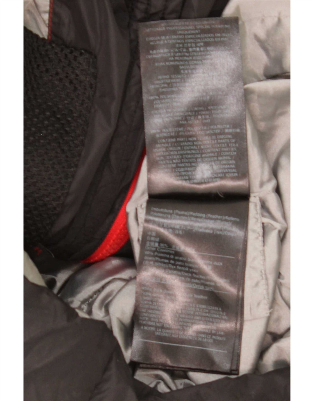 Cappotto imbottito con cappuccio da uomo PEUTEREY UK 40 grande poliestere nero