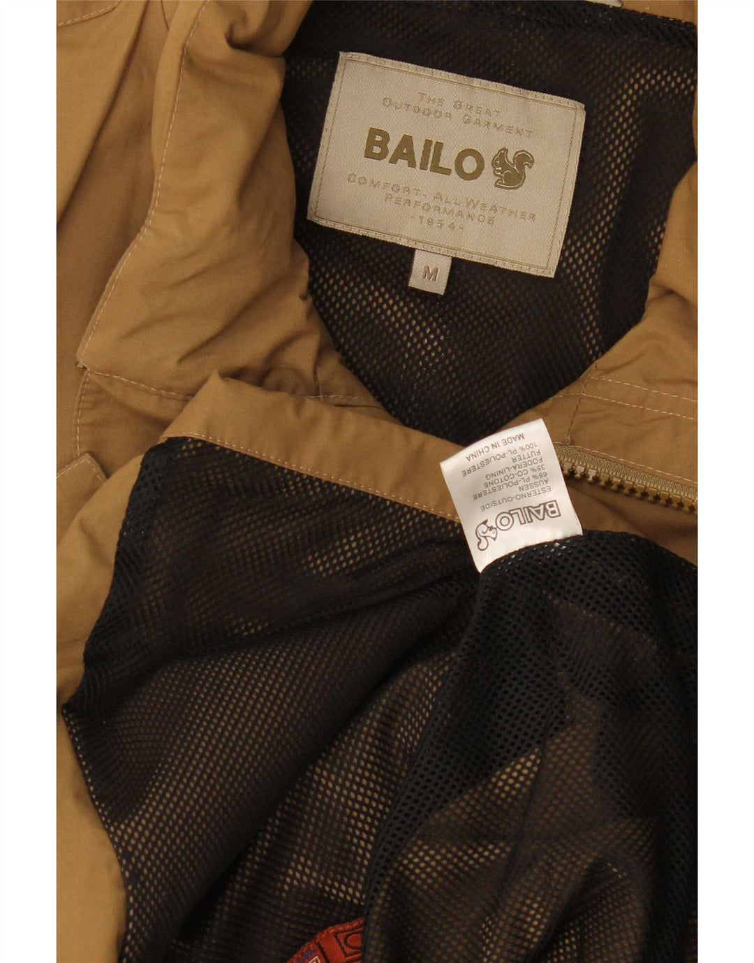 Giacca utility da uomo Bailo UK 38 Poliestere beige medio