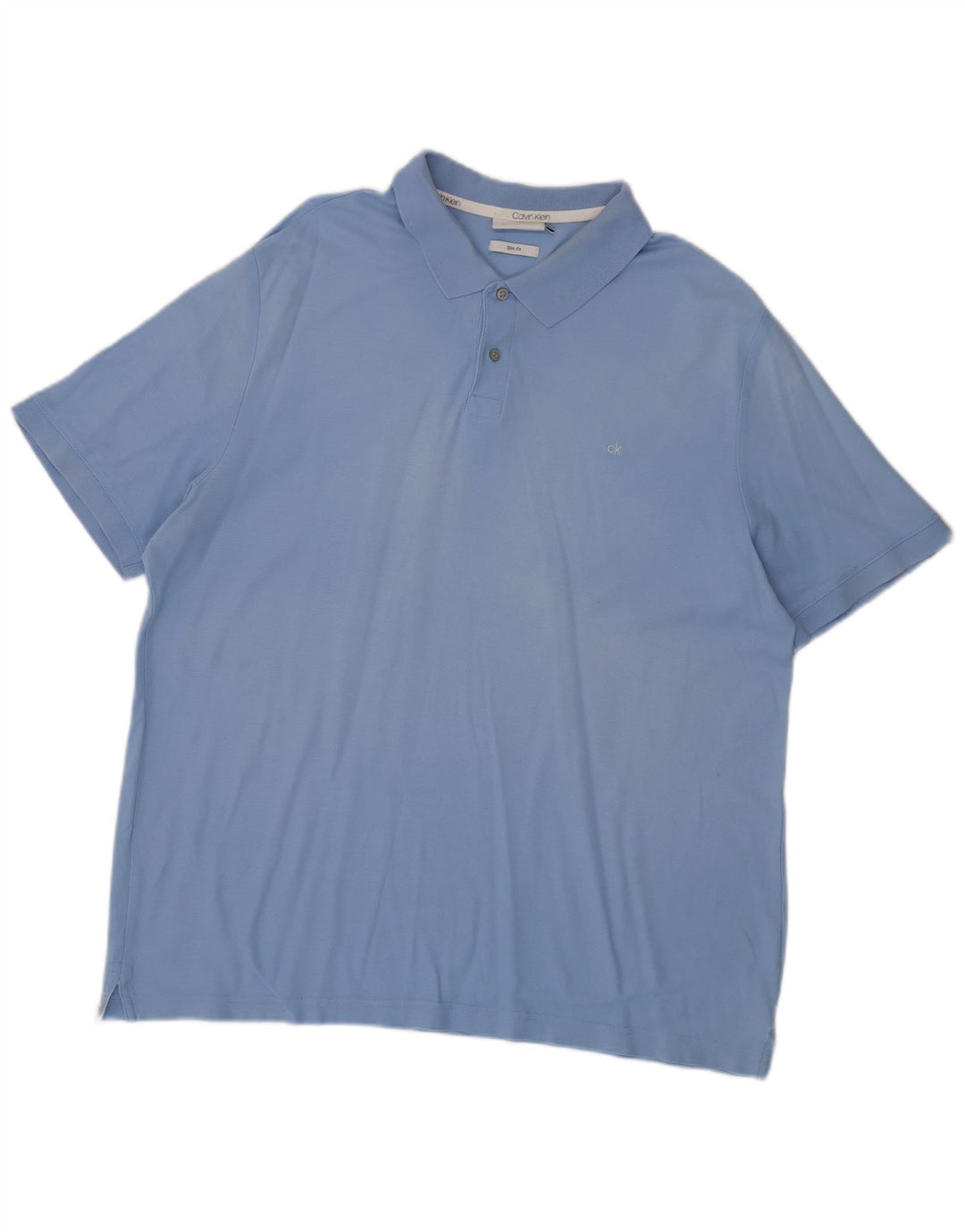 Polo slim fit da uomo Calvin Klein 2XL Blu