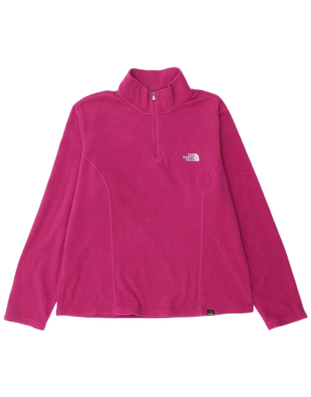 Maglione in pile da donna con collo e zip The North Face UK 16 Large Rosa Poliestere