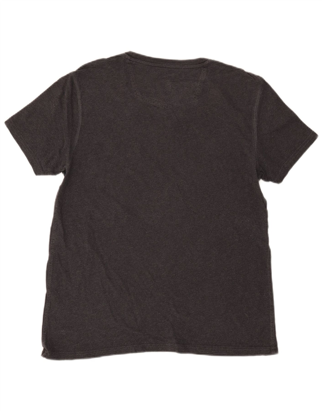 T-shirt da uomo FAT FACE Top in cotone grigio medio