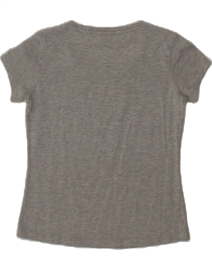 GUESS Womens Graphic T-Shirt Top UK 12 Medium Grey Vintage Guess and Second-Hand Guess from Messina Hembry 